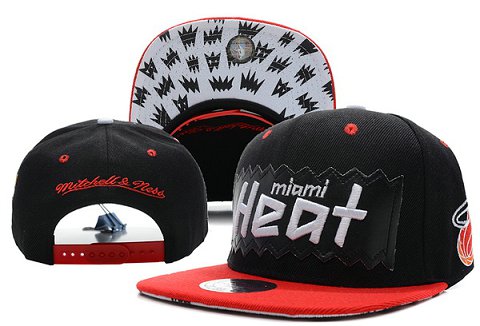 Miami Heat NBA Snapback Hat XDF184